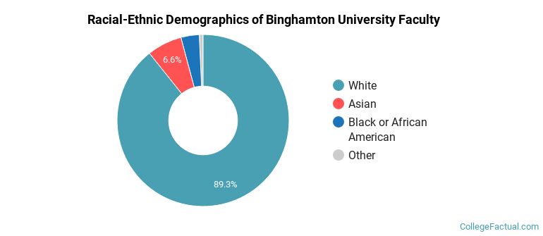 Racial-Ethnic Demographics of Binghamton University Faculty