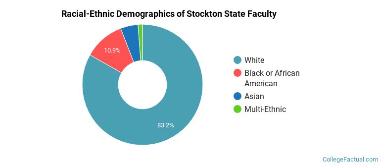 Racial-Ethnic Demographics of Stockton State Faculty