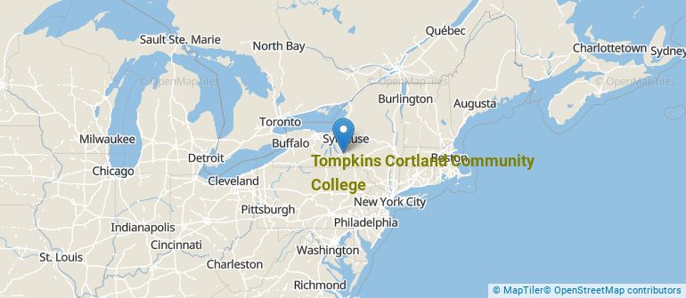 Tc3 Map Tompkins Cortland Community College Overview