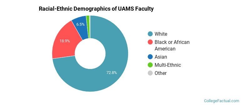 Racial-Ethnic Demographics of UAMS Faculty