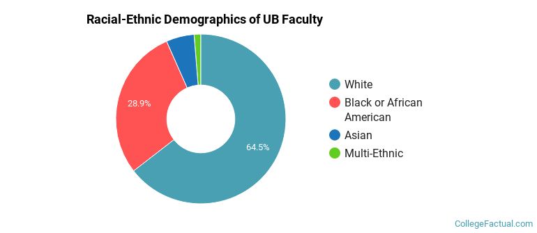 Racial-Ethnic Demographics of UB Faculty