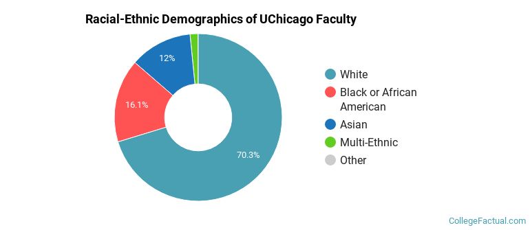 Racial-Ethnic Demographics of UChicago Faculty