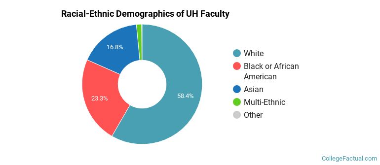 Racial-Ethnic Demographics of UH Faculty