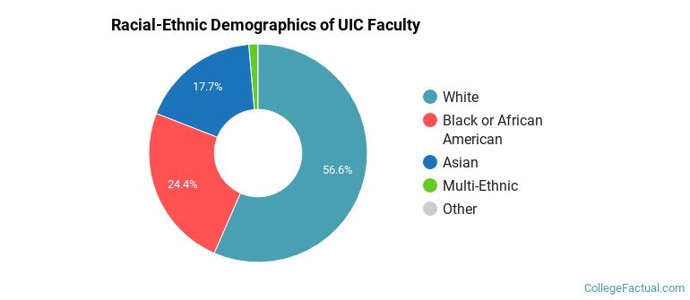 Racial-Ethnic Demographics of UIC Faculty