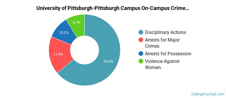 University of Pittsburgh-Pittsburgh Campus On-Campus Crime by Category