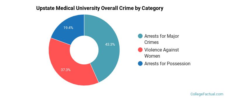 Upstate Medical University Overall Crime by Category