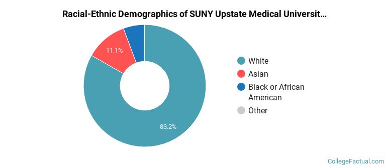 Racial-Ethnic Demographics of SUNY Upstate Medical University Faculty