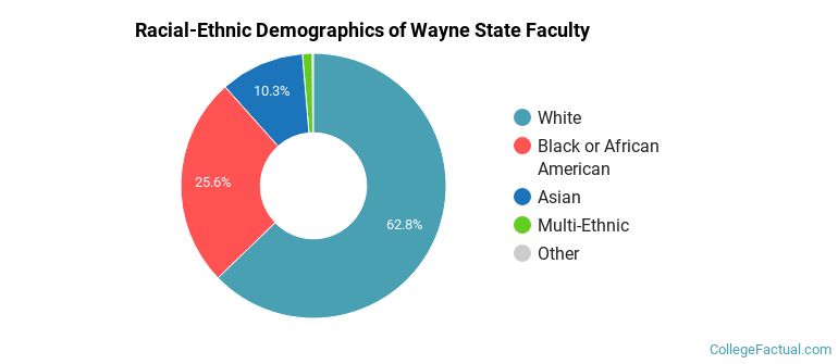 Racial-Ethnic Demographics of Wayne State Faculty