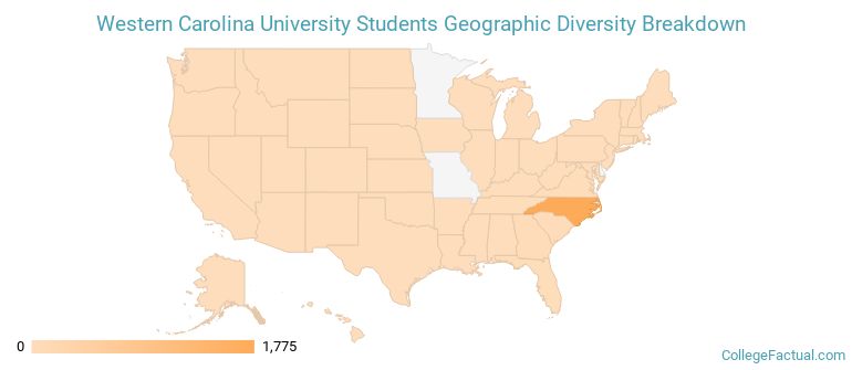 Where are WCU students from?