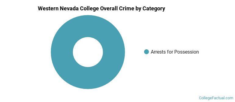 Western Nevada College Overall Crime by Category