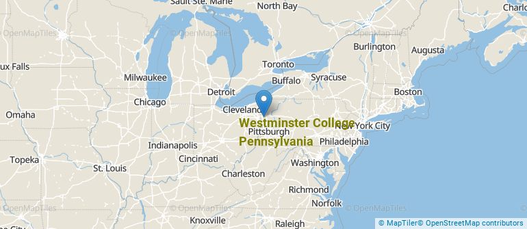 Location of Westminster College