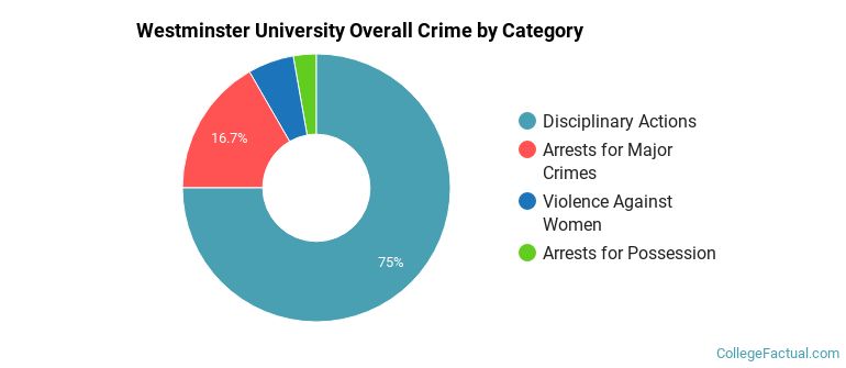 Westminster University Overall Crime by Category