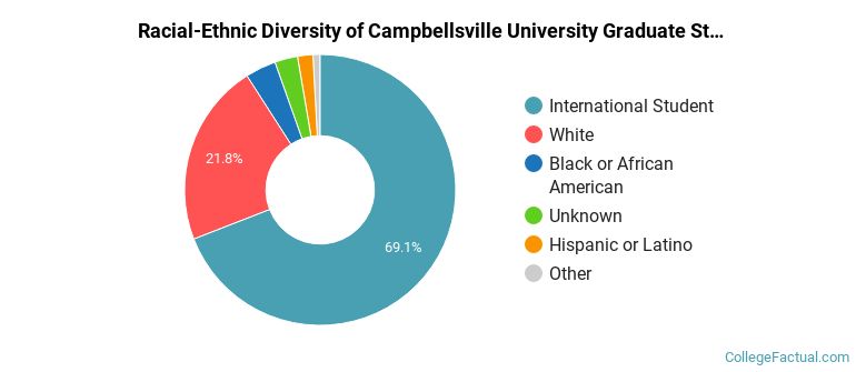 Racial-Ethnic Diversity of Campbellsville University Graduate Students