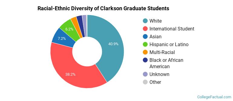 Racial-Ethnic Diversity of Clarkson Graduate Students