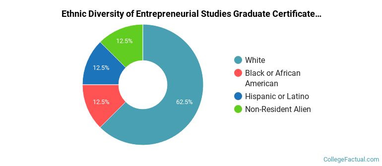 Ethnic diversity of Entrepreneurial Studies majors at Colorado State University-Fort Collins
