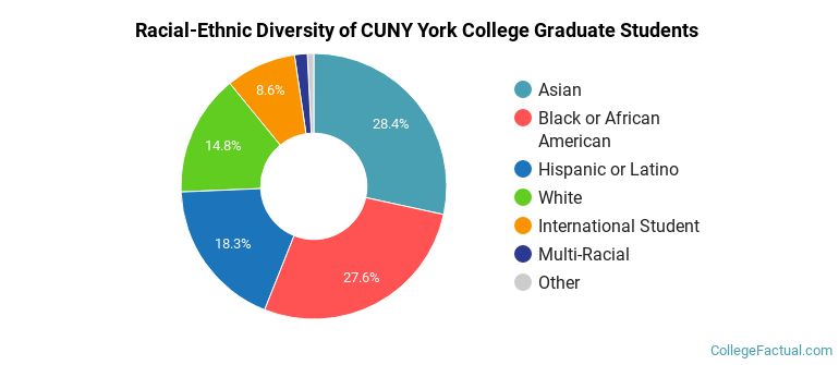Racial-Ethnic Diversity of CUNY York College Graduate Students