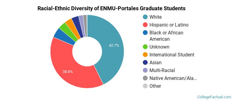 Racial-Ethnic Diversity of ENMU-Portales Graduate Students