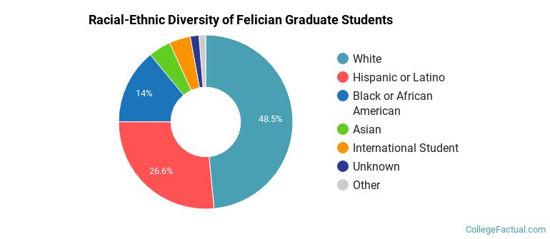 Racial-Ethnic Diversity of Felician Graduate Students