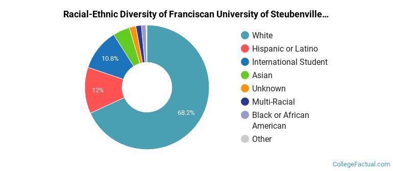 Racial-Ethnic Diversity of Franciscan University of Steubenville Graduate Students