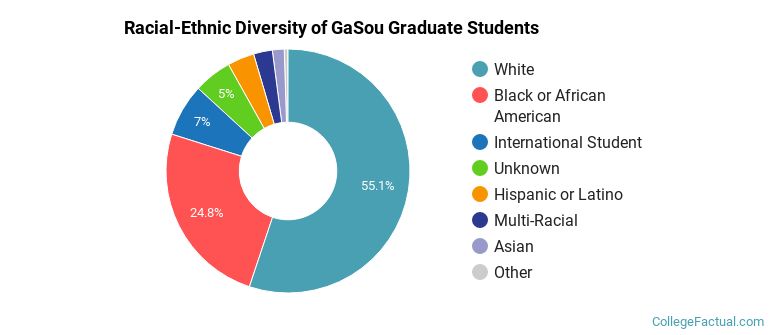 Racial-Ethnic Diversity of GaSou Graduate Students