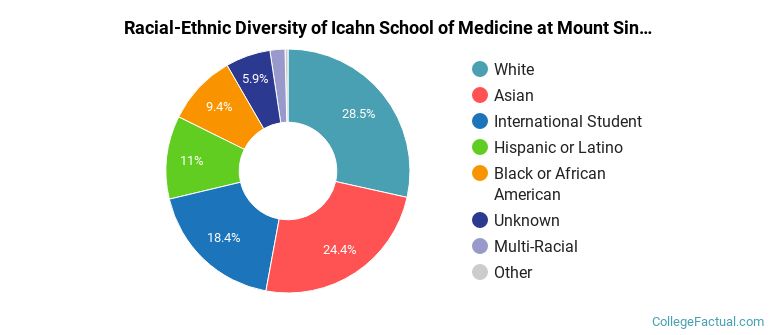 Racial-Ethnic Diversity of Icahn School of Medicine at Mount Sinai Graduate Students