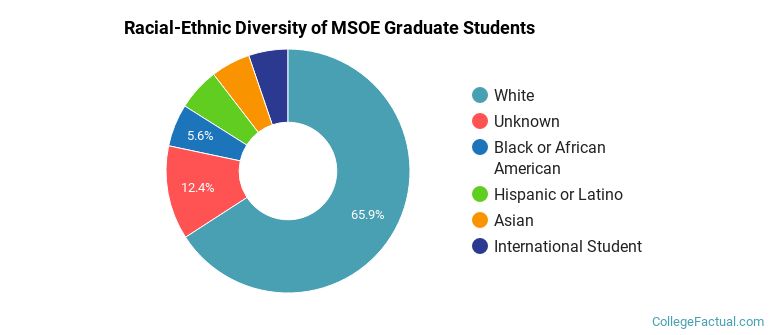 Racial-Ethnic Diversity of MSOE Graduate Students