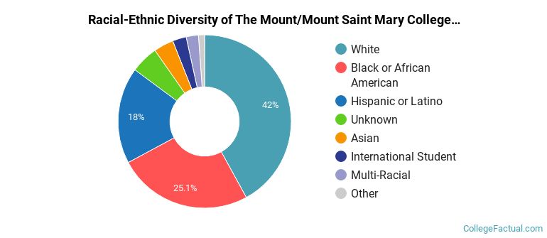 Racial-Ethnic Diversity of The Mount/Mount Saint Mary College Graduate Students