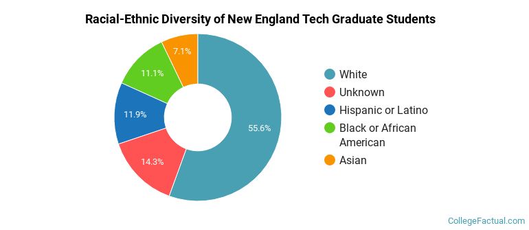 Racial-Ethnic Diversity of New England Tech Graduate Students