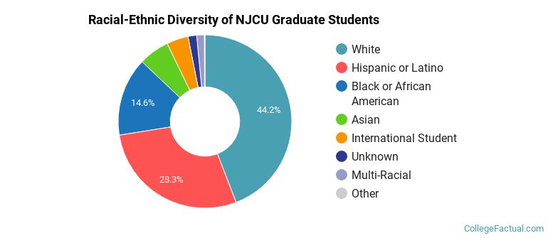 Racial-Ethnic Diversity of NJCU Graduate Students