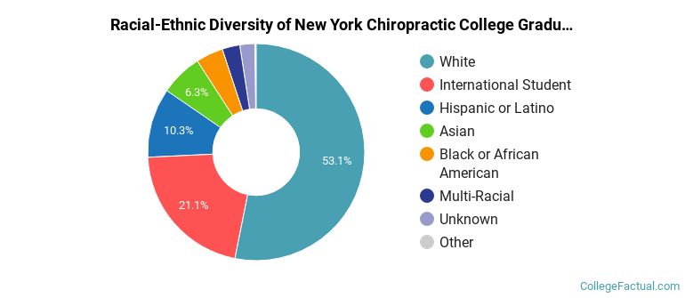 Racial-Ethnic Diversity of New York Chiropractic College Graduate Students