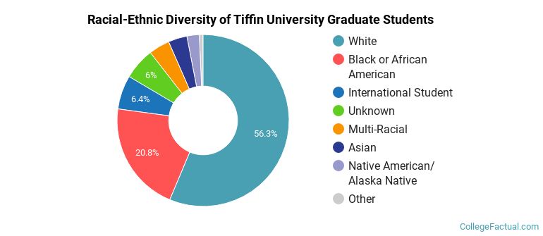 Racial-Ethnic Diversity of Tiffin University Graduate Students
