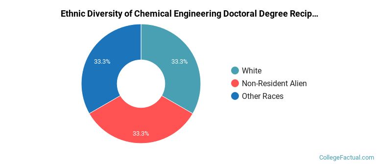 Ethnic diversity of Chemical Engineering majors at University of Cincinnati-Main Campus