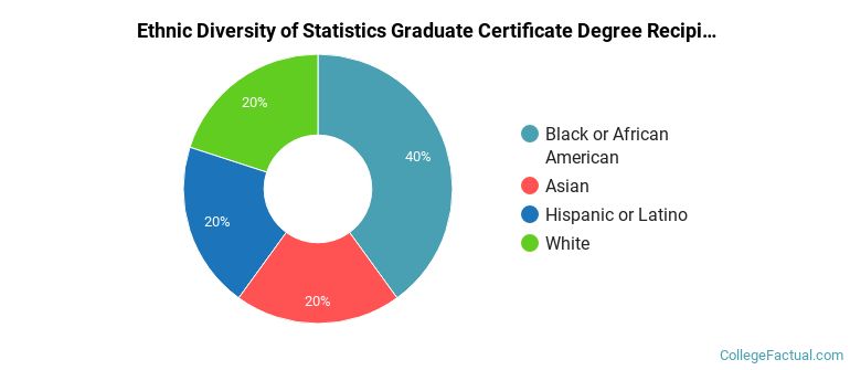 Ethnic diversity of Statistics majors at University of Maryland-College Park