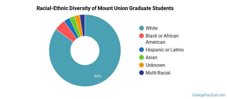 Racial-Ethnic Diversity of Mount Union Graduate Students
