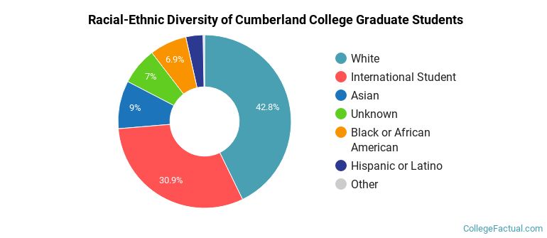 Racial-Ethnic Diversity of Cumberland College Graduate Students