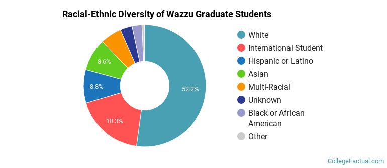 Racial-Ethnic Diversity of Wazzu Graduate Students