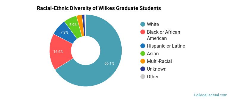 Racial-Ethnic Diversity of Wilkes Graduate Students